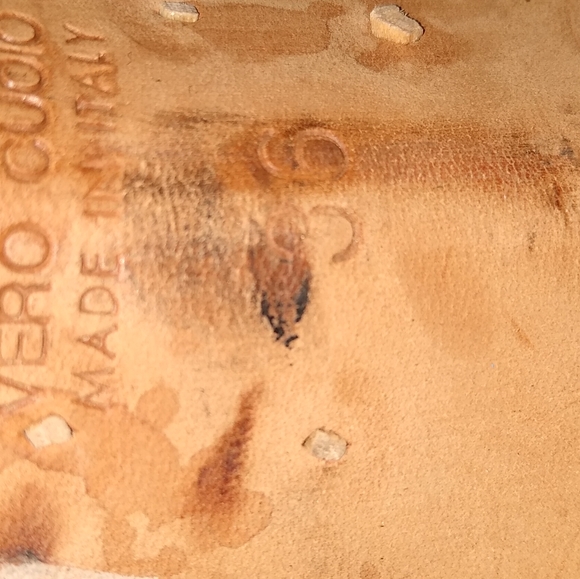 Costume National Women's Teen's White T-Strap Sandals 36 6 -- Final Price - Picture 5 of 5